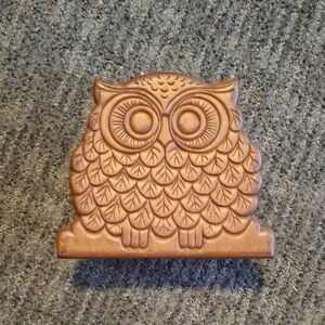 Wooden Owl Holder